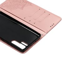 Etui de téléphone portefeuille Huawei P30 Pro - Rose