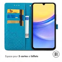 imoshion Etui de télephone Mandala Samsung Galaxy A15 (5G/4G) - Turquoise