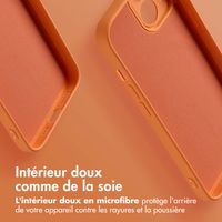 imoshion Coque Couleur avec MagSafe Apple iPhone 14 - Neon Orange