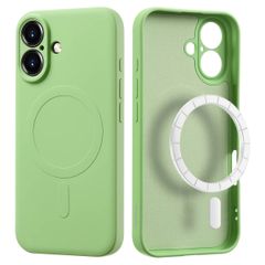 imoshion Coque Couleur avec MagSafe Apple iPhone 16 - Vert