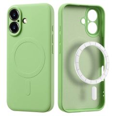 imoshion Coque Couleur avec MagSafe iPhone 16 - Vert