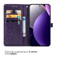 imoshion Etui de télephone Mandala Xiaomi Redmi Note 15 Pro Plus (5G) - Violet