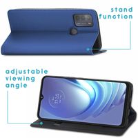 imoshion Étui de téléphone Slim Folio Motorola Moto G50 - Bleu