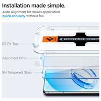 Spigen Protection d'écran en verre trempé GLAStR Fit + Applicator 2-pack Samsung Galaxy S23