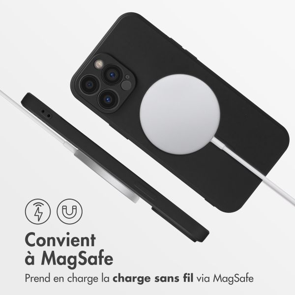imoshion Coque Couleur avec MagSafe Apple iPhone 13 Pro Max - Noir