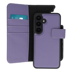 imoshion Étui portefeuille luxe 2-en-1 amovible Samsung Galaxy S25 - Violet