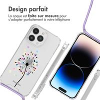 imoshion Coque Design avec cordon Apple iPhone 14 Pro - Sandstone Dandelion