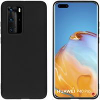 imoshion Coque Couleur Huawei P40 Pro - Noir