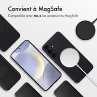 imoshion Coque Couleur avec MagSafe Samsung Galaxy S25 Plus - Noir