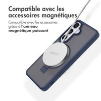 Accezz Coque Ring Stand avec MagSafe Samsung Galaxy S26 - Bleu