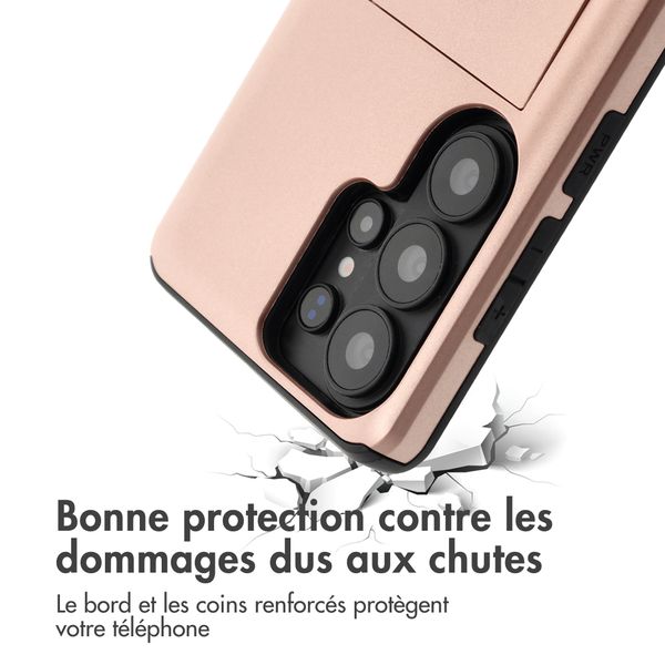 imoshion Coque arrière avec porte-cartes Samsung Galaxy S26 Ultra - Rose Gold