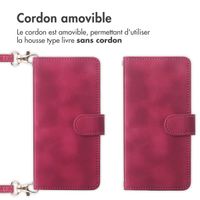 imoshion Etui de téléphone portefeuille avec cordon Google Pixel 9A - Rouge