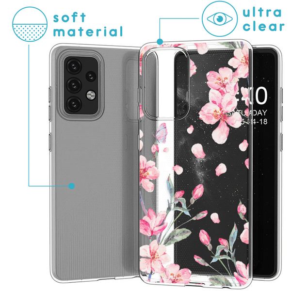 imoshion Coque Design Samsung Galaxy A52(s) (5G/4G) - Blossom Watercolor