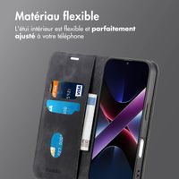 imoshion Étui de téléphone portefeuille Slim Xiaomi Poco X7 Pro - Noir