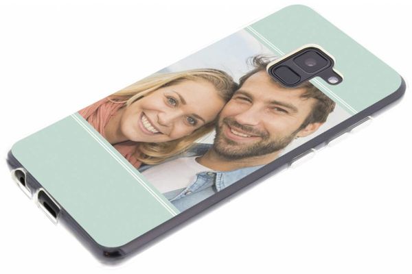 Concevez votre propre coque en gel Samsung Galaxy A8 (2018) - Transparent