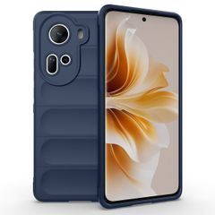 imoshion Coque arrière EasyGrip Oppo Reno 11 - Bleu foncé