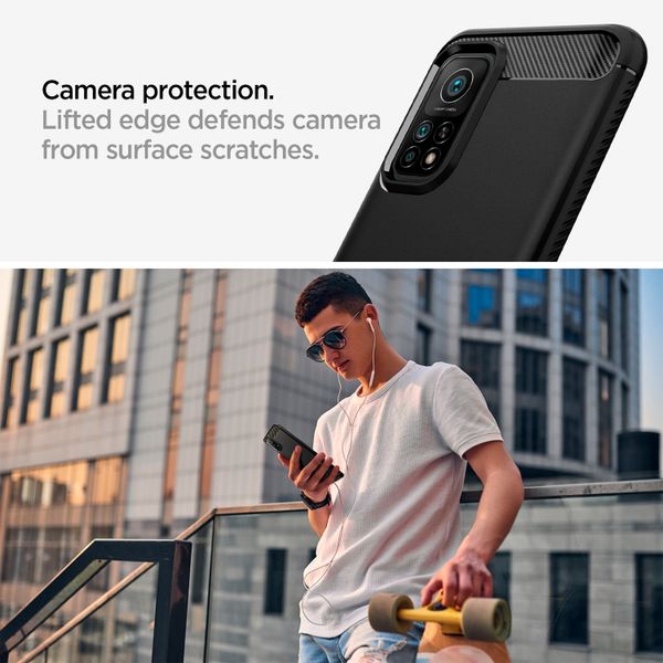 Spigen Coque Rugged Armor Xiaomi Mi 10T (Pro) - Noir