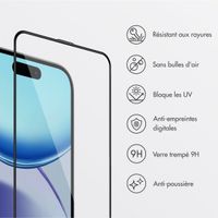 Accezz Protecteur d’écran en verre trempé + Applicateur Apple iPhone Air