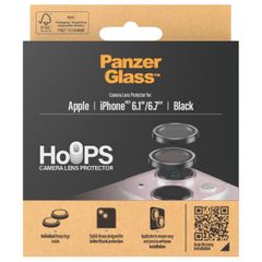 PanzerGlass Protection Caméra Hoops Optic Rings Apple iPhone 15 / 15 Plus