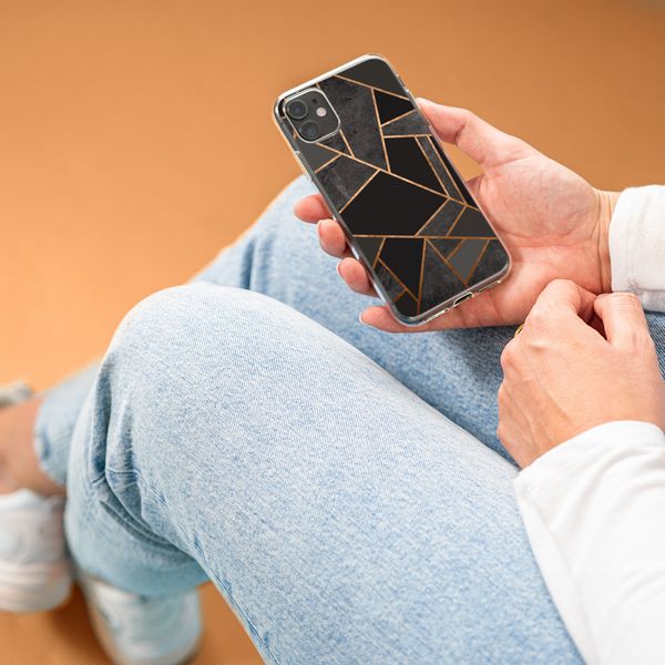 imoshion Coque Design Apple iPhone Xr - Black Graphic