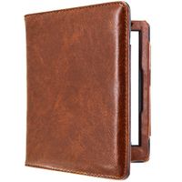 imoshion Etui portefeuille Luxe unie Kobo Aura H2O Edition 2 - Marron