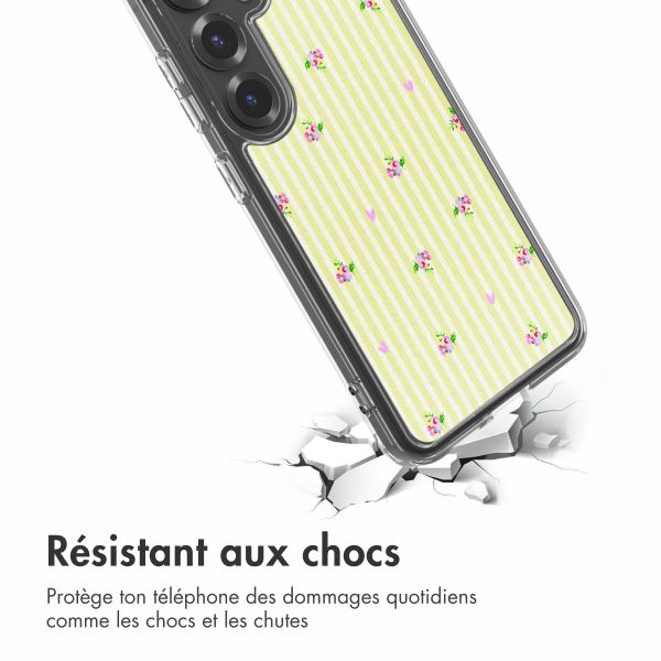 imoshion Coque Design Samsung Galaxy S25 - Garden Stripes