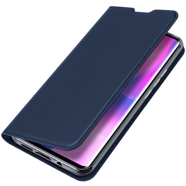 Dux Ducis Étui de téléphone Slim Xiaomi Mi Note 10 Lite - Bleu foncé