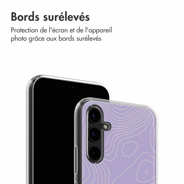 imoshion Coque Design Samsung Galaxy A34 (5G) - Topo Lilac