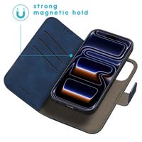 imoshion Etui de télephone luxe 2-en-1 amovible Apple iPhone 17 Pro - Bleu