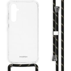 imoshion Coque avec cordon Samsung Galaxy S23 FE - Noir & Doré