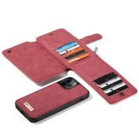 CaseMe Étui luxe 2-en-1 à rabat iPhone 12 Pro Max - Rouge