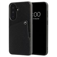 Selencia Coque Riva avec porte-cartes Samsung Galaxy A37 (5G) - Noir