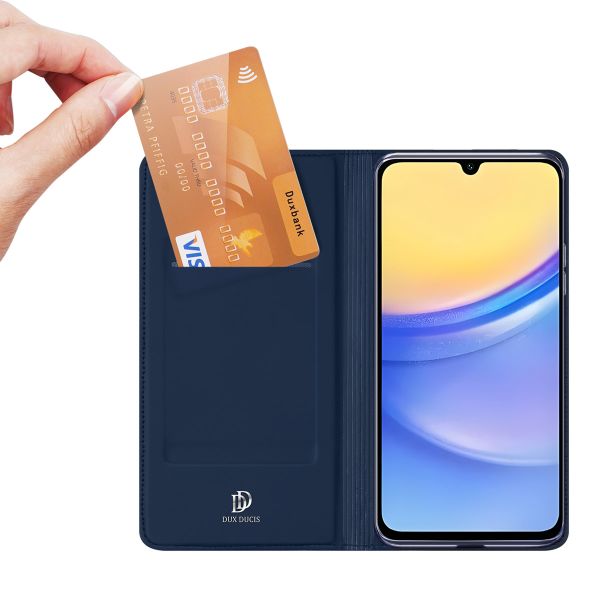 Dux Ducis Étui de téléphone Slim Samsung Galaxy A16 (5G) - Bleu foncé