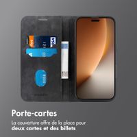 imoshion Étui de téléphone portefeuille Slim Honor Magic8 Pro - Noir
