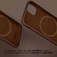 Accezz Coque Liquid Silicone Samsung Galaxy A36 / A56 - New Tea Brown