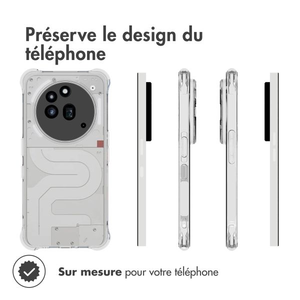 imoshion Shockproof Case Nothing Phone (3a) Pro - Transparent