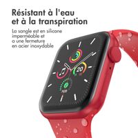 imoshion Bracelet en silicone⁺ Apple Watch Series 1 á 10 / SE / Ultra (2) (44/45/46/49 mm) - Rose - Taille M/L