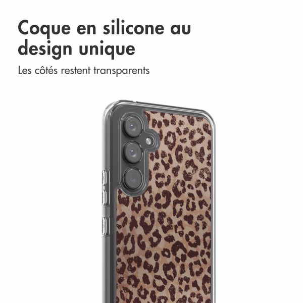 imoshion Coque Design Samsung Galaxy A54 (5G) - Leopard Mood