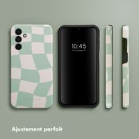 Selencia Coque arrière Vivid Samsung Galaxy A15 (5G/4G) - Groovy Sage Green