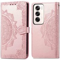 imoshion Etui de télephone Mandala Oppo Reno 12 Pro - Rose Doré