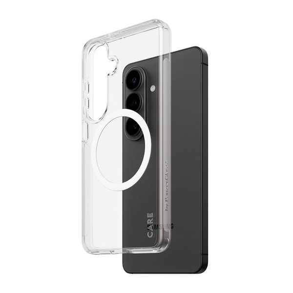CARE by PanzerGlass Coque Urban Combat Samsung Galaxy S26 - Blanc