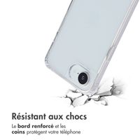 imoshion Coque avec dragonne + bracelet Apple iPhone 16e - Perles Cœurs