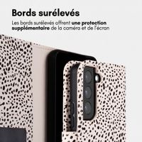 imoshion Étui de télephone portefeuille Design Samsung Galaxy S22 - Desert Dots