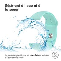 imoshion Bracelet sport en silicone  - Connexion universelle 20 mm - Vert menthe