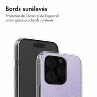 imoshion Coque Design Apple iPhone 16 Pro - Topo Lilac
