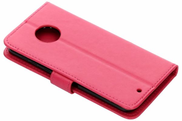 Etui de téléphone Fleurs de Trèfle Motorola Moto G6