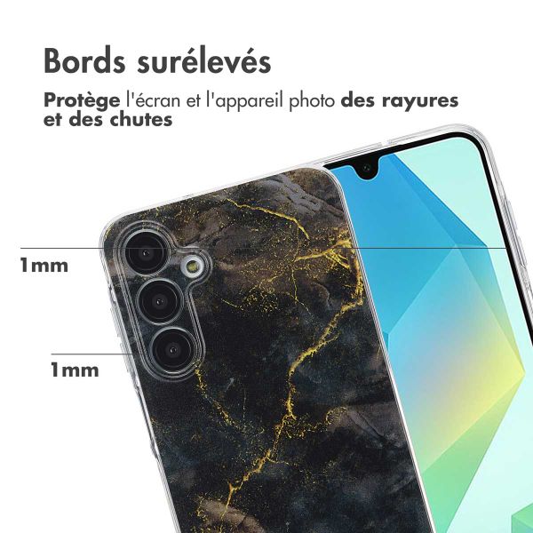 imoshion Coque Design Samsung Galaxy A16 5G - Black Marble