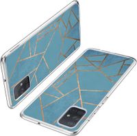 imoshion Coque Design Samsung Galaxy A71 - Blue Graphic