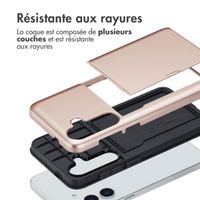 imoshion Coque arrière avec porte-cartes Samsung Galaxy S25 Plus - Rose Doré