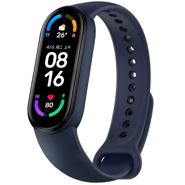 imoshion Bracelet en silicone Xiaomi Mi Band 5 / 6 - Bleu foncé